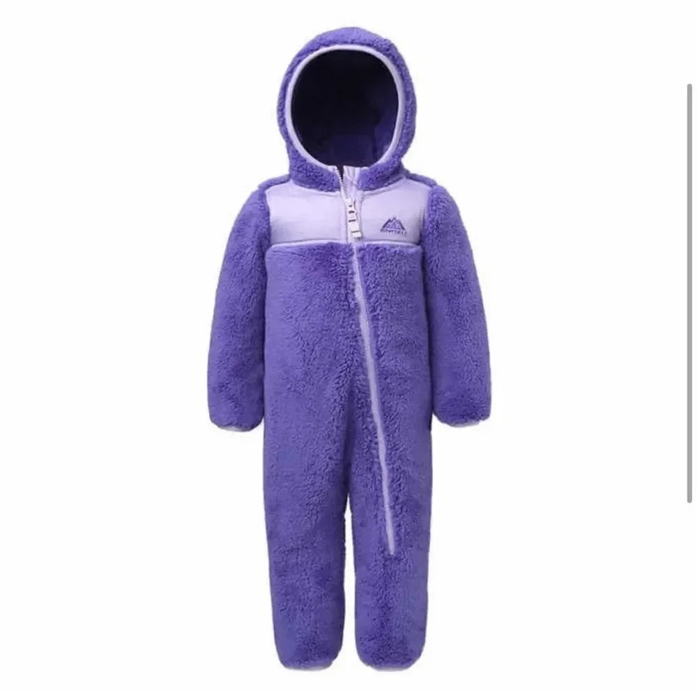 Infant Kids Baby Jacket 2-piece Fleece Set - Picture 2 of 6